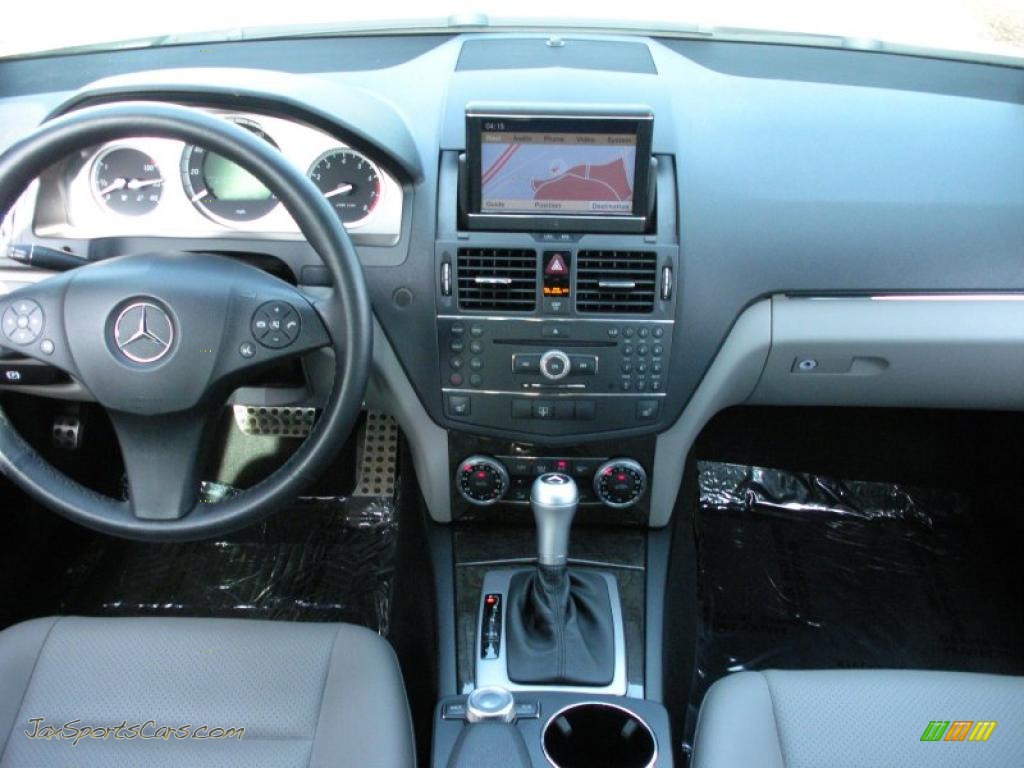 2008 C 350 Sport - Arctic White / Grey/Black photo #17