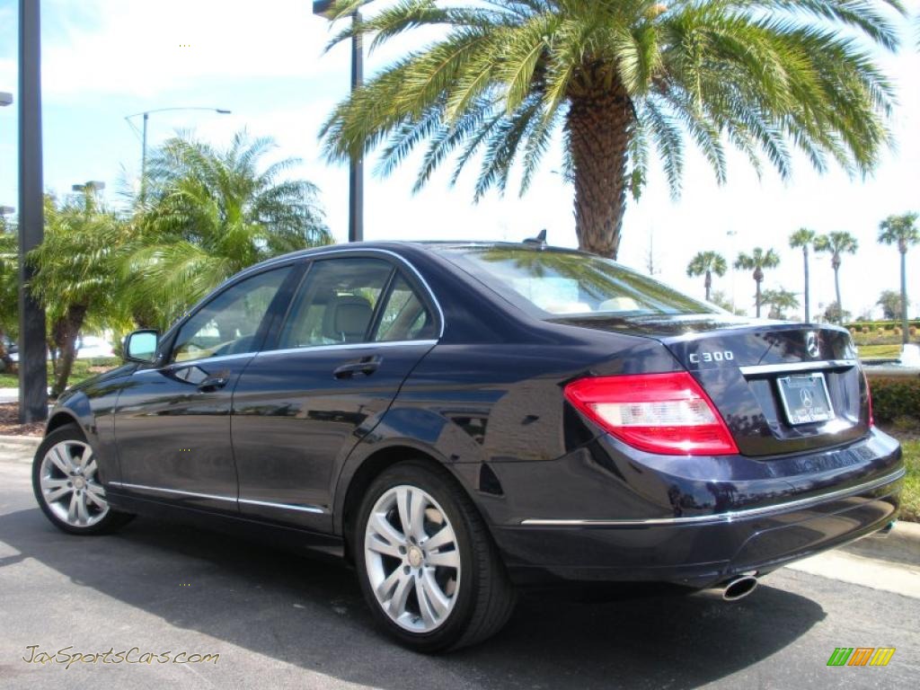 2008 C 300 4Matic Luxury - Capri Blue Metallic / Savanna/Cashmere photo #8