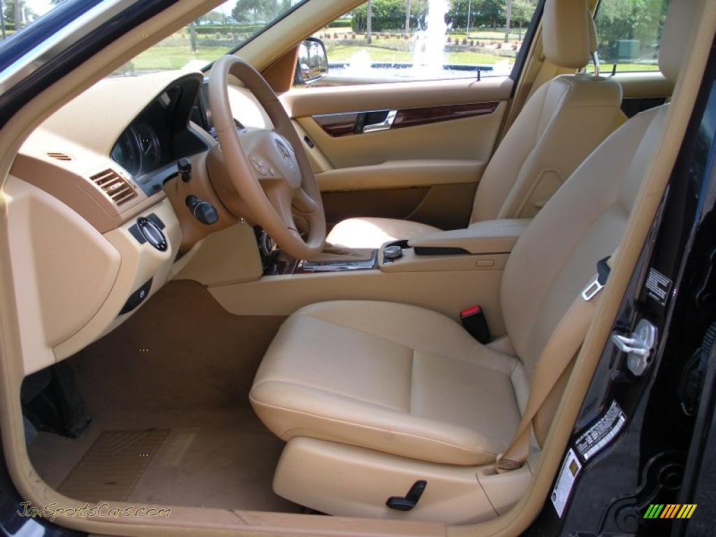 2008 C 300 4Matic Luxury - Capri Blue Metallic / Savanna/Cashmere photo #11