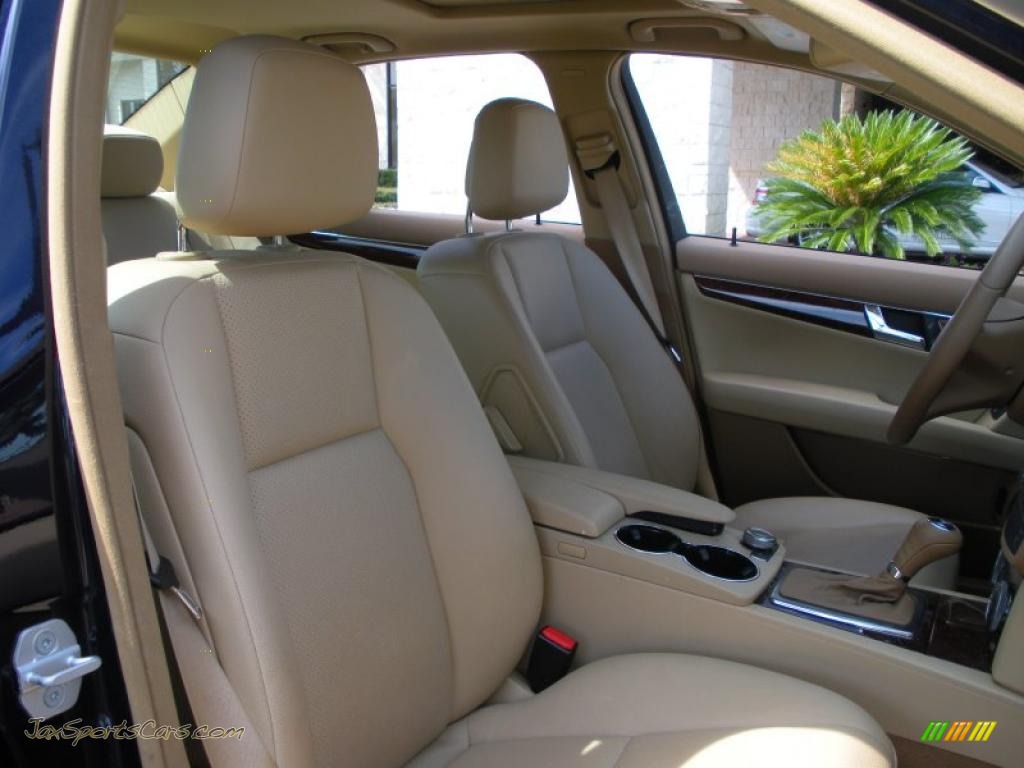 2008 C 300 4Matic Luxury - Capri Blue Metallic / Savanna/Cashmere photo #16