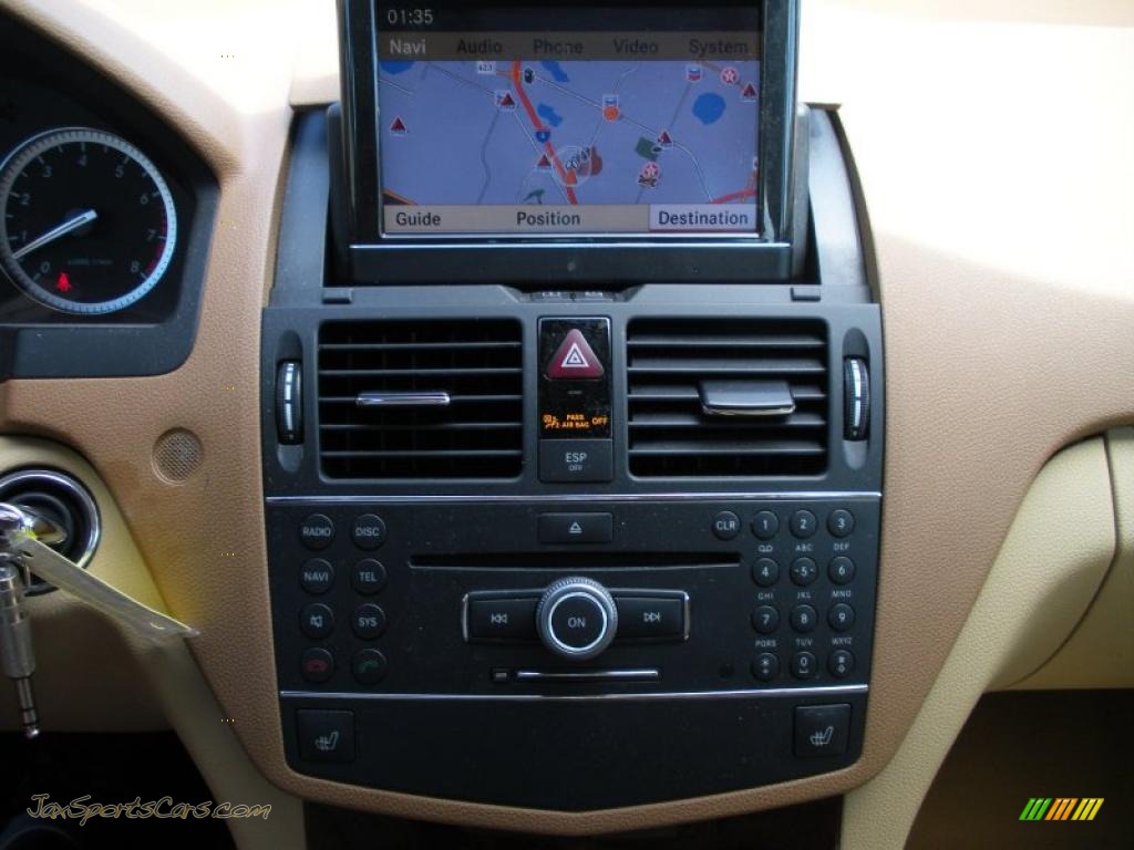 2008 C 300 4Matic Luxury - Capri Blue Metallic / Savanna/Cashmere photo #22