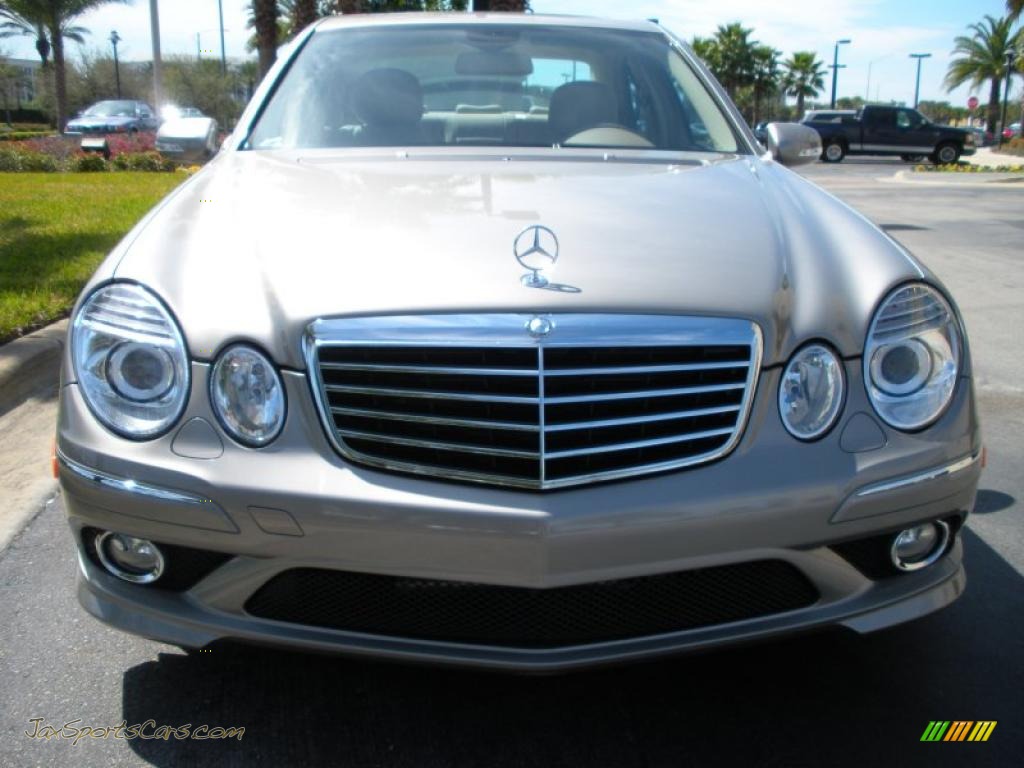 2009 E 350 Sedan - Pewter Metallic / Cashmere photo #3