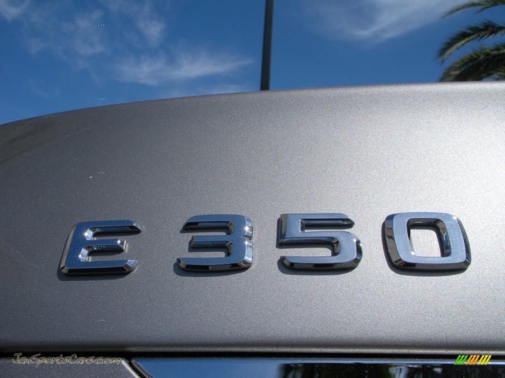 2009 E 350 Sedan - Pewter Metallic / Cashmere photo #9