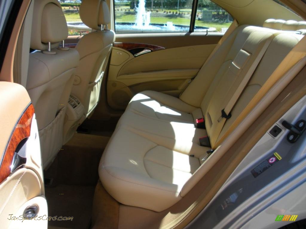 2009 E 350 Sedan - Pewter Metallic / Cashmere photo #13