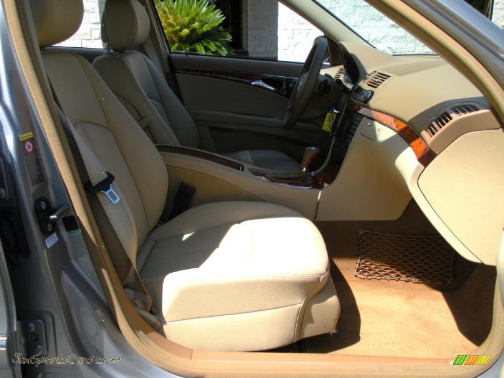2009 E 350 Sedan - Pewter Metallic / Cashmere photo #15