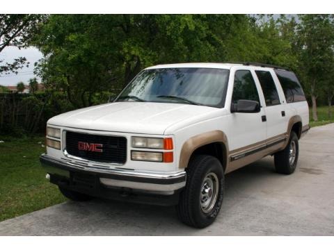 Summit White 1999 GMC Suburban K2500 SLT 4x4 Summit White 1999 GMC Suburban K2500 SLT 4x4