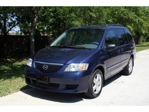 Midnight Blue Mica 2003 Mazda MPV ES Midnight Blue Mica 2003 Mazda MPV ES
