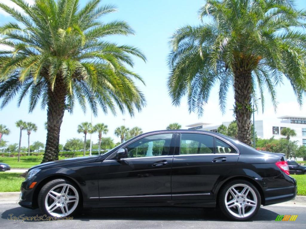 Obsidian Black Metallic / Black Mercedes-Benz C 350 Sport