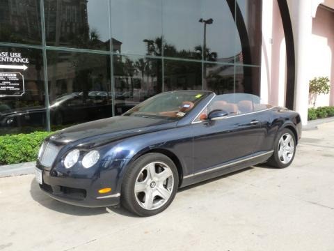 Dark Sapphire 2007 Bentley Continental GTC Dark Sapphire 2007 Bentley Continental GTC
