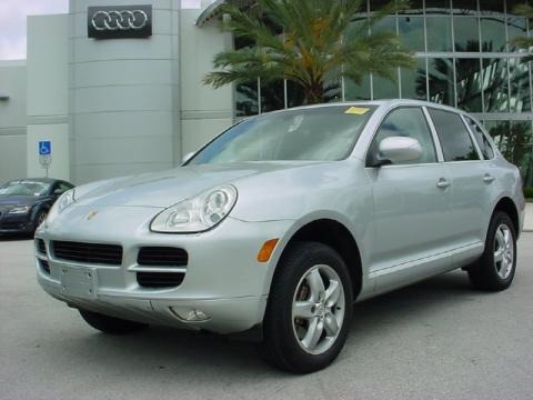 Crystal Silver Metallic 2005 Porsche Cayenne S Crystal Silver Metallic 2005 Porsche Cayenne S