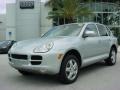 Porsche Cayenne S Crystal Silver Metallic photo #1