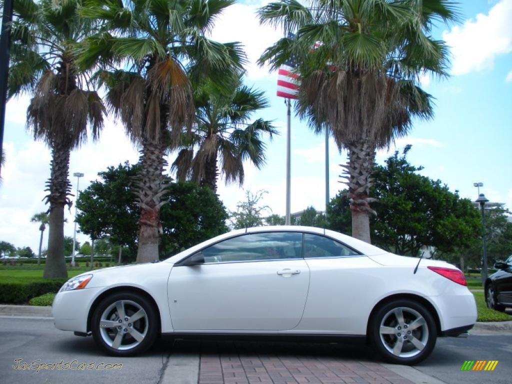 2007 Pontiac G6 GT Convertible in Ivory White photo #17 ...