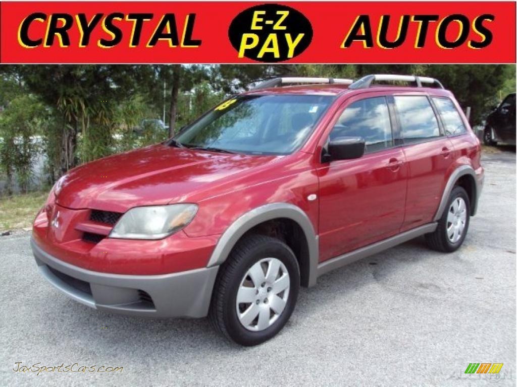 Phoenix Red / Charcoal Mitsubishi Outlander LS