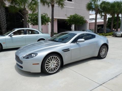 AM Titanium Silver 2009 Aston Martin V8 Vantage Coupe AM Titanium Silver 2009 Aston Martin V8 Vantage Coupe