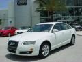 Audi A6 3.2 Sedan Ibis White photo #1