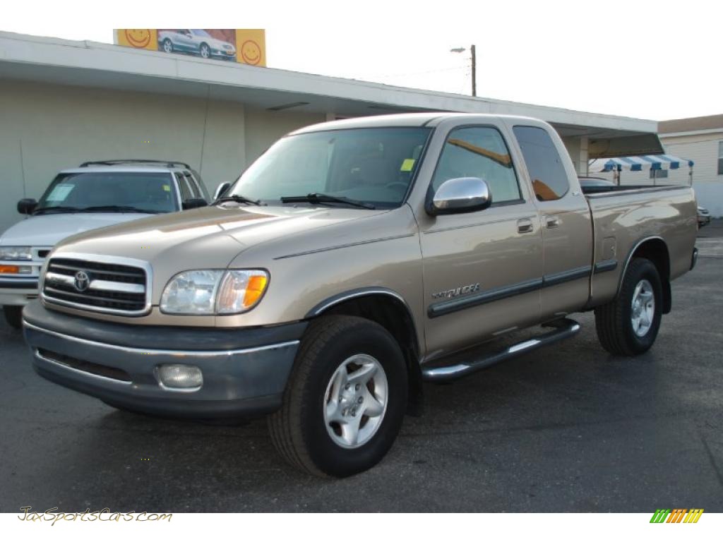 2002 Toyota Tundra SR5 Access Cab in Desert Sand photo #4 - 298599