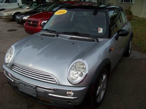 Pure Silver Metallic 2004 Mini Cooper Hardtop Pure Silver Metallic 2004 Mini Cooper Hardtop