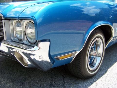 Medium Blue 1971 Oldsmobile Cutlass Supreme SX Convertible Medium Blue 1971 Oldsmobile Cutlass Supreme SX Convertible