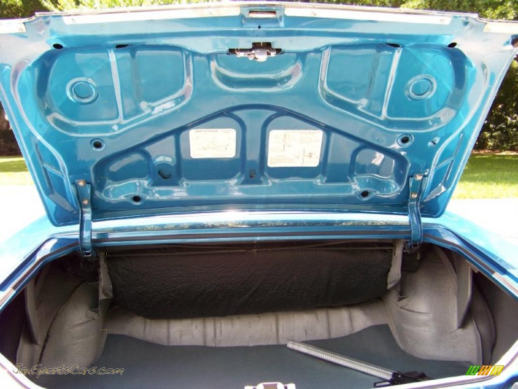 1971 Cutlass Supreme SX Convertible - Medium Blue / Dark Blue photo #18