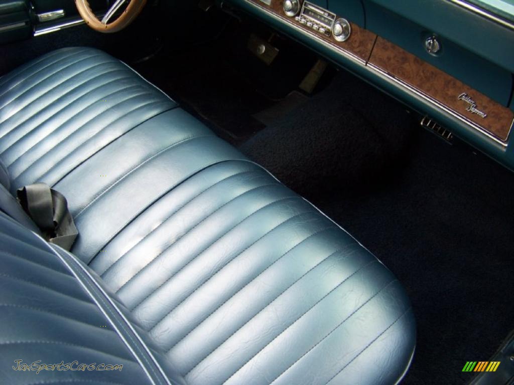 1971 Cutlass Supreme SX Convertible - Medium Blue / Dark Blue photo #32