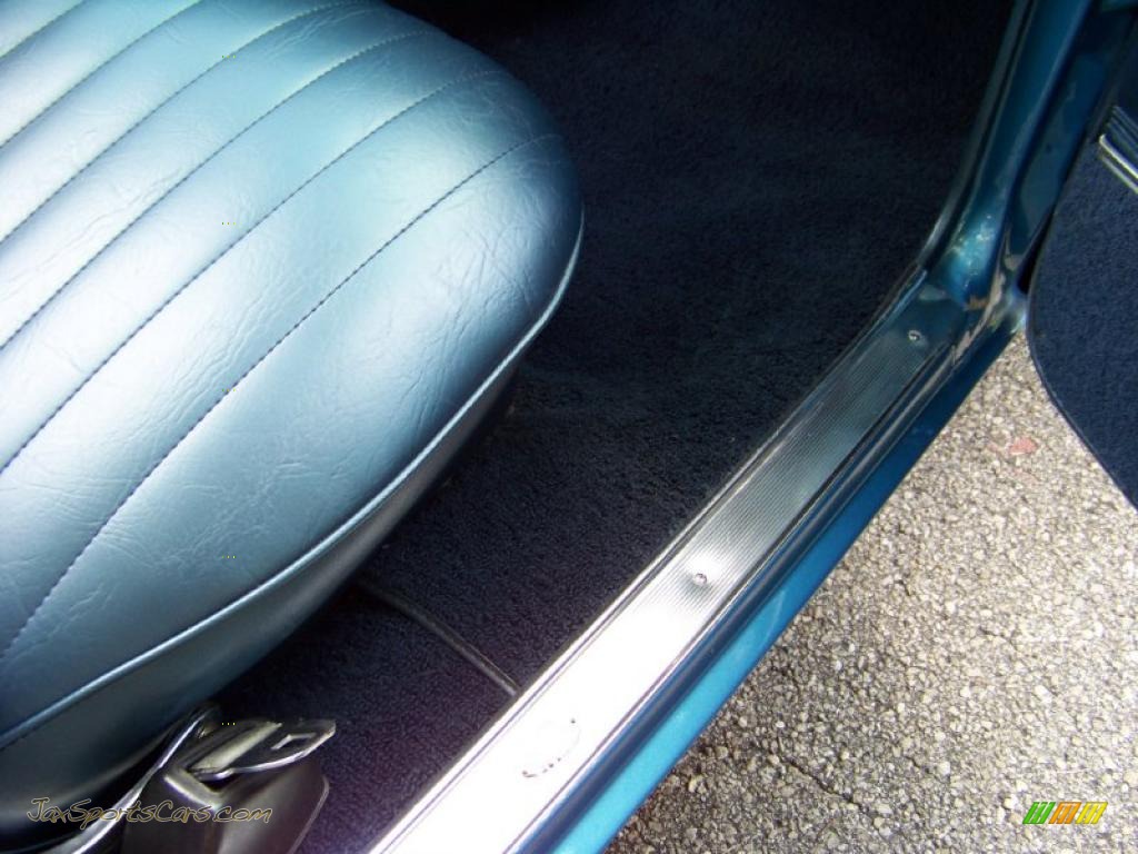 1971 Cutlass Supreme SX Convertible - Medium Blue / Dark Blue photo #34
