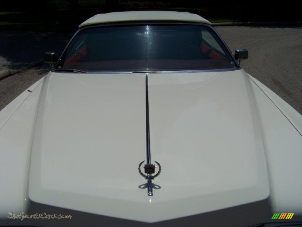 1973 Eldorado Indianapolis 500 Official Pace Car Replica Convertible - Cotillion White / Red photo #58