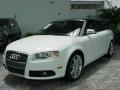 Audi S4 4.2 quattro Cabriolet Ibis White photo #1