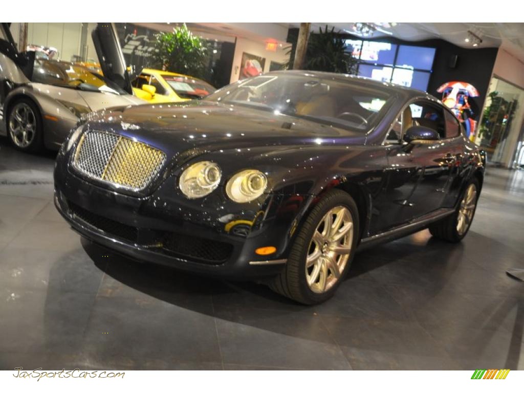 Dark Sapphire / Magnolia Bentley Continental GT 