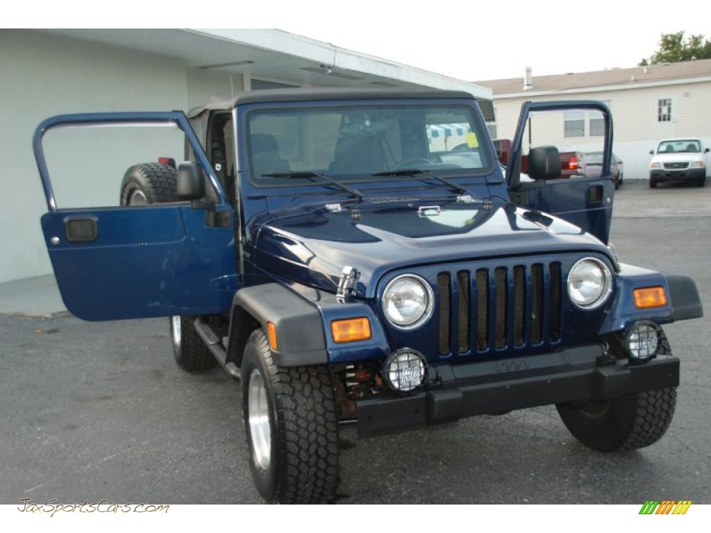 Patriot blue jeep wrangler for sale #3