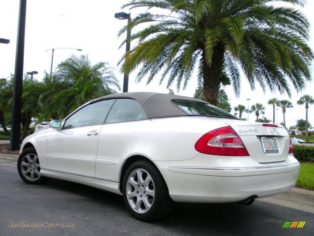 2004 Mercedes-Benz CLK 320 Cabriolet in Alabaster White ...
