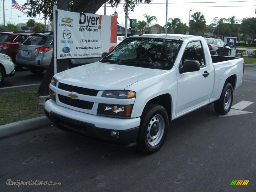 Summit White / Ebony Chevrolet Colorado Regular Cab Summit White / Ebony Chevrolet Colorado Regular Cab