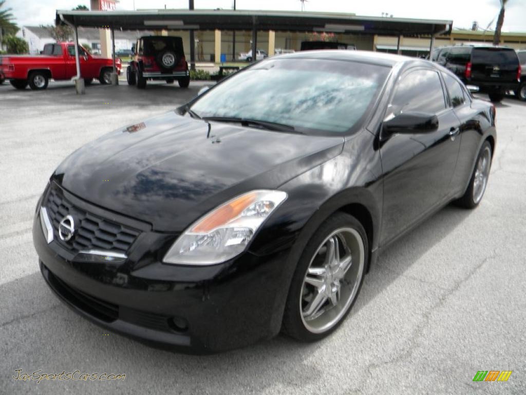 2008 Black nissan altima coupe for sale #2