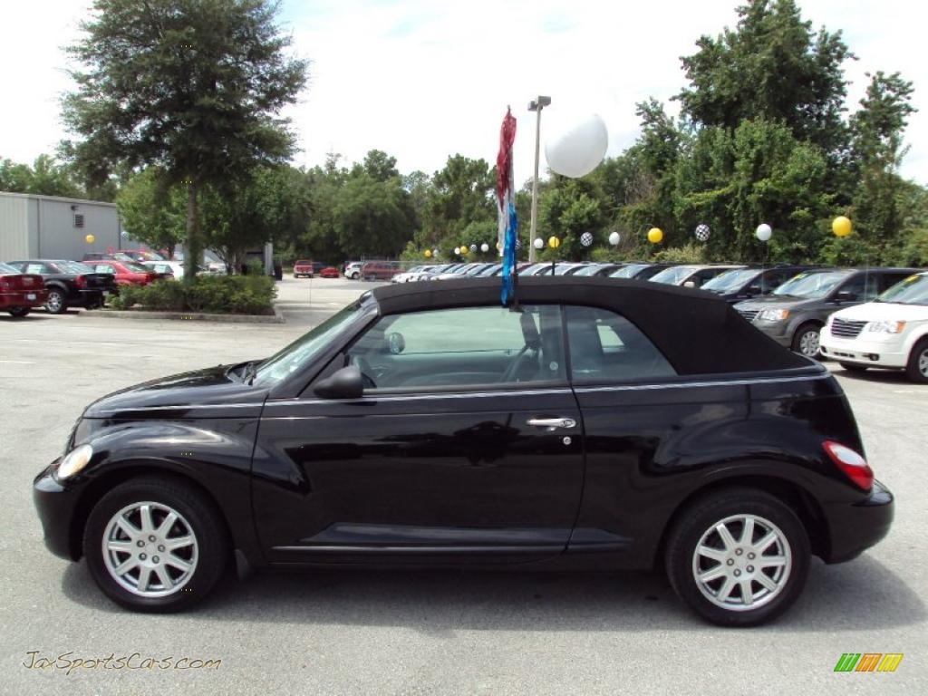 2007 Chrysler PT Cruiser Convertible in Black photo #2 - 582902 | Jax ...