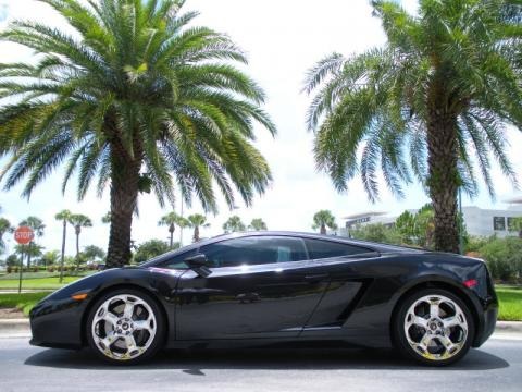 Nero Serapis (Black Metallic) 2004 Lamborghini Gallardo Coupe Nero Serapis (Black Metallic) 2004 Lamborghini Gallardo Coupe