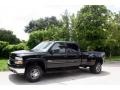 Chevrolet Silverado 3500 LT Crew Cab 4x4 Dually Onyx Black photo #2