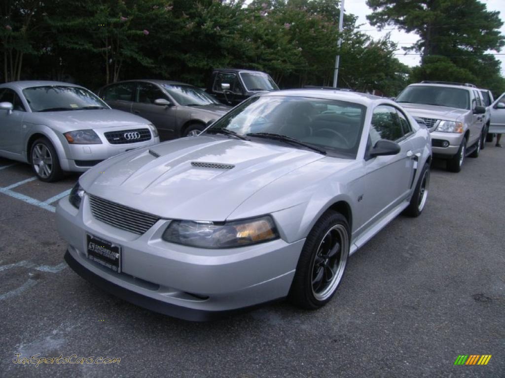 Satin Silver Metallic / Medium Graphite Ford Mustang GT Coupe