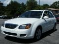 Kia Spectra EX Sedan Clear White photo #1