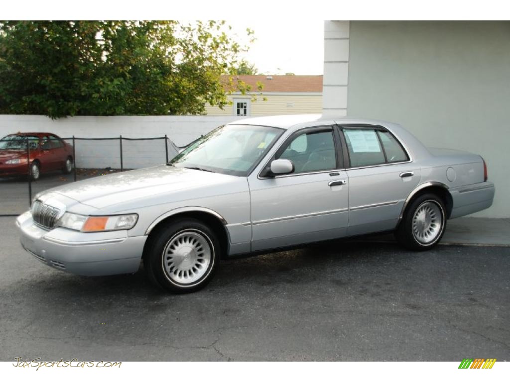 Silver Frost Metallic / Deep Slate Blue Mercury Grand Marquis LS