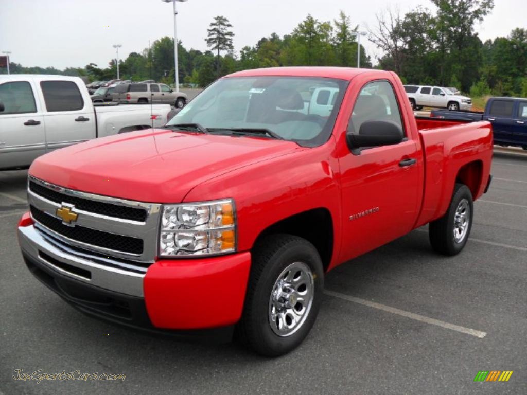 2011 Chevrolet Silverado 1500 LS Regular Cab in Victory Red - 101534