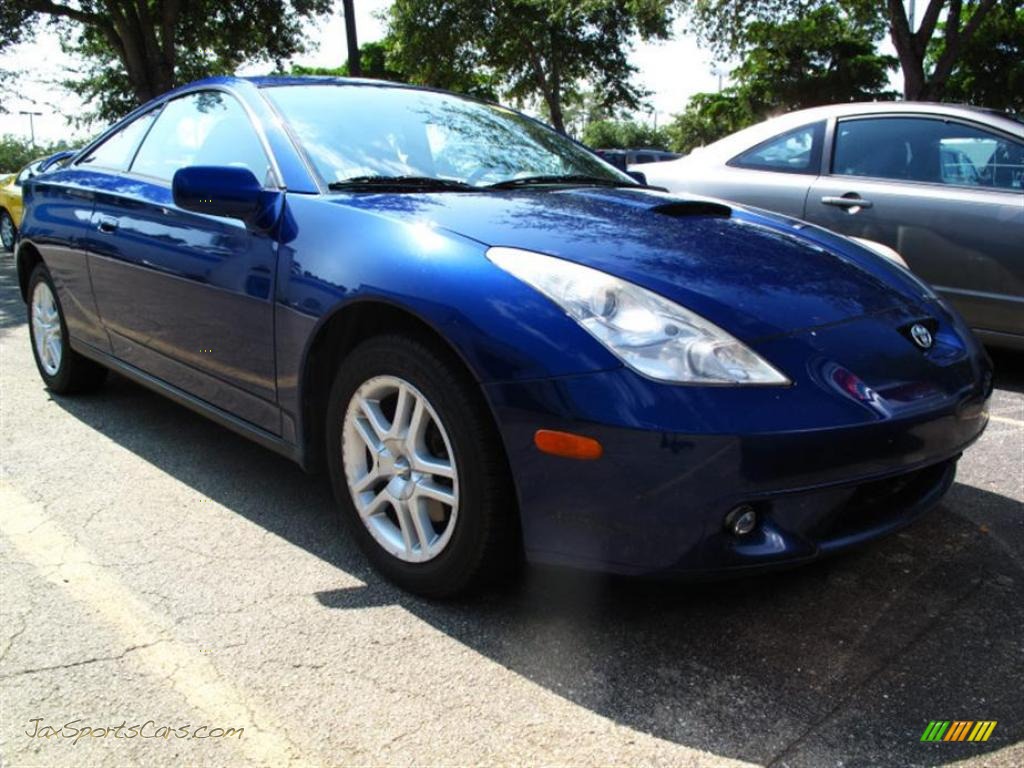 blue celica gt