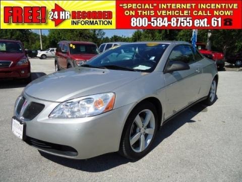 Liquid Silver Metallic 2007 Pontiac G6 GT Convertible Liquid Silver Metallic 2007 Pontiac G6 GT Convertible