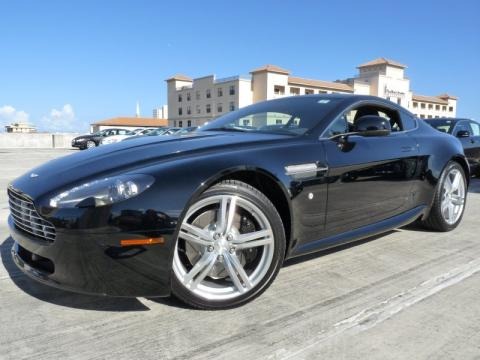 Jet Black 2010 Aston Martin V8 Vantage Coupe Jet Black 2010 Aston Martin V8 Vantage Coupe