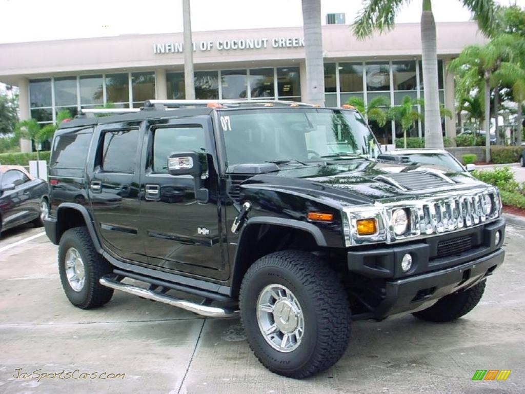 Black / Ebony Black Hummer H2 SUV Black / Ebony Black Hummer H2 SUV