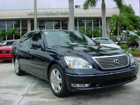 Blue Onyx Pearl 2004 Lexus LS 430 Blue Onyx Pearl 2004 Lexus LS 430