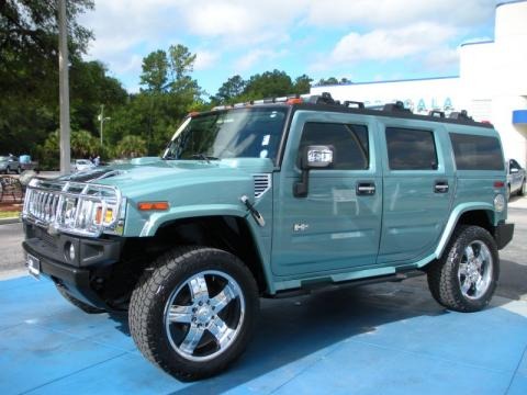 Glacier Blue Metallic 2007 Hummer H2 SUV Glacier Blue Metallic 2007 Hummer H2 SUV