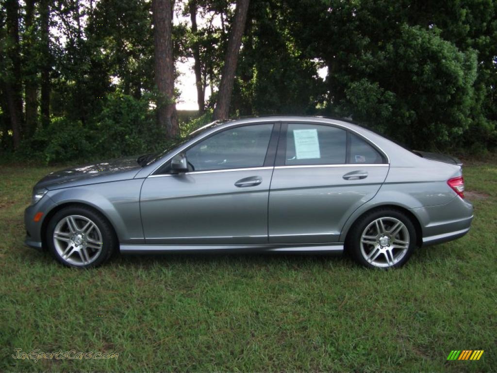 Palladium Silver Metallic / Black Mercedes-Benz C 350 Sport