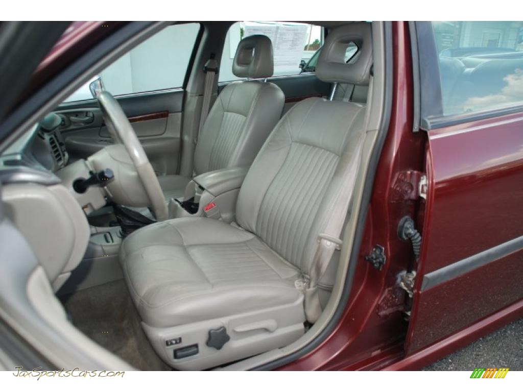 2000 Impala LS - Dark Carmine Red Metallic / Light Oak photo #11