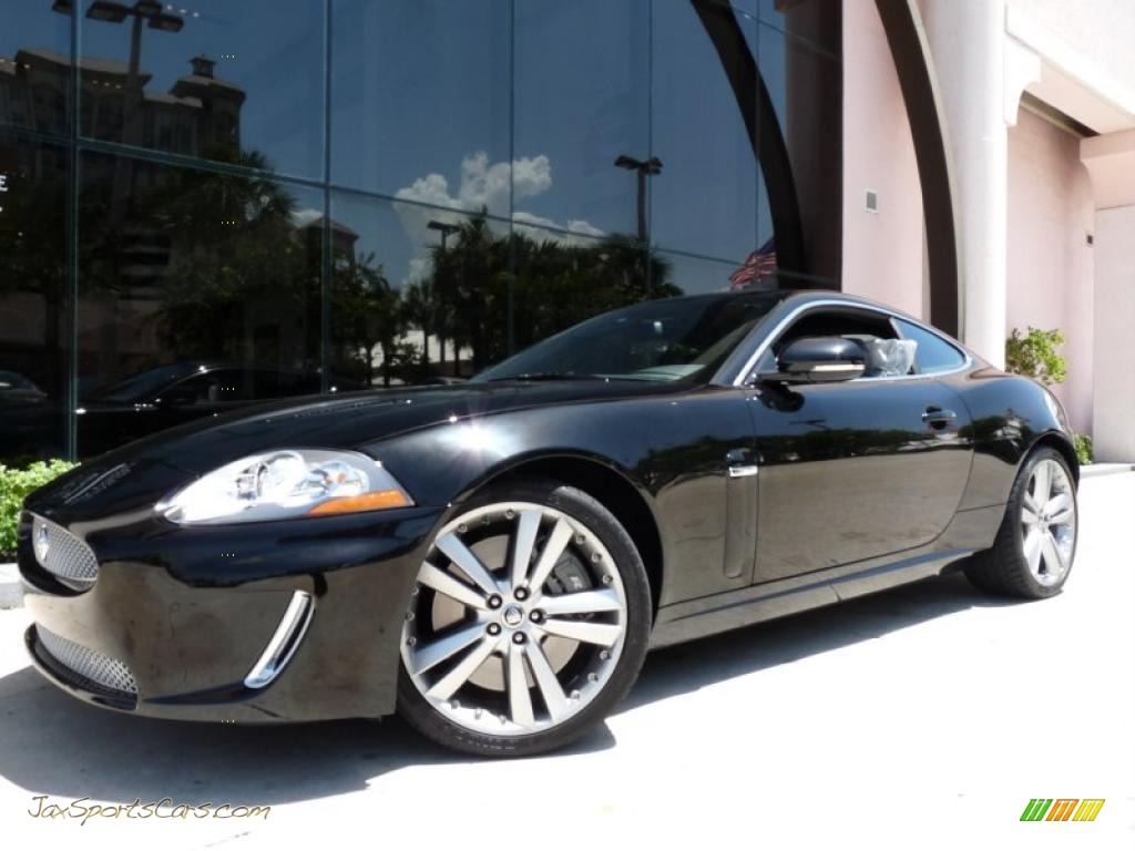 Ultimate Black Metallic / Warm Charcoal Jaguar XK XKR Coupe Ultimate Black Metallic / Warm Charcoal Jaguar XK XKR Coupe