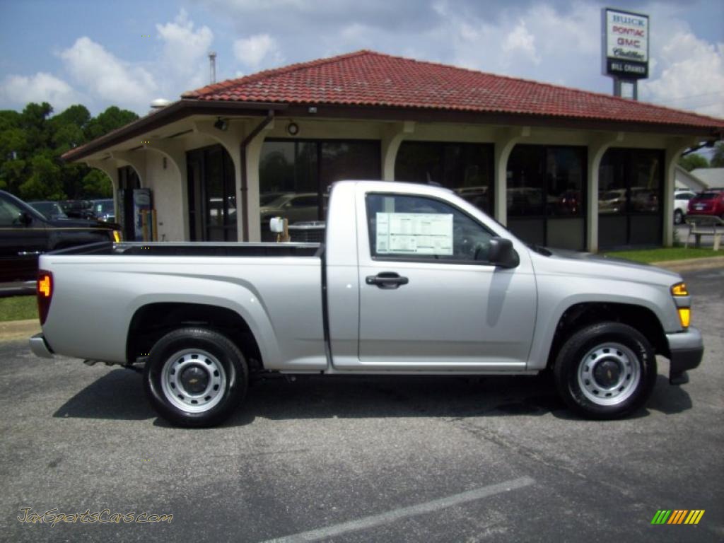 Sheer Silver Metallic / Ebony Chevrolet Colorado Regular Cab