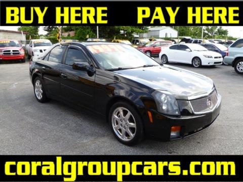 Sable Black 2003 Cadillac CTS Sedan Sable Black 2003 Cadillac CTS Sedan